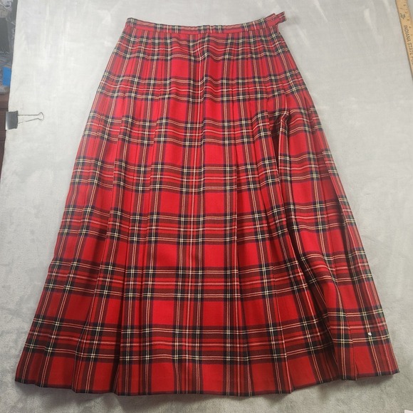 Vintage Pendleton Wool Tartan Plaid Suit Blazer Skirt Set Women's suit. Size 14 - Picture 3 of 6